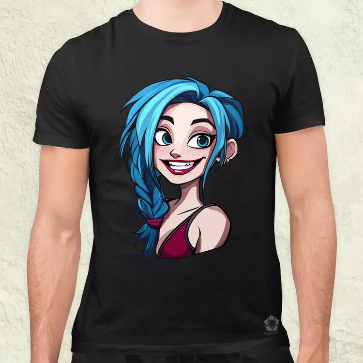 Jinx matrica v1 férfi póló