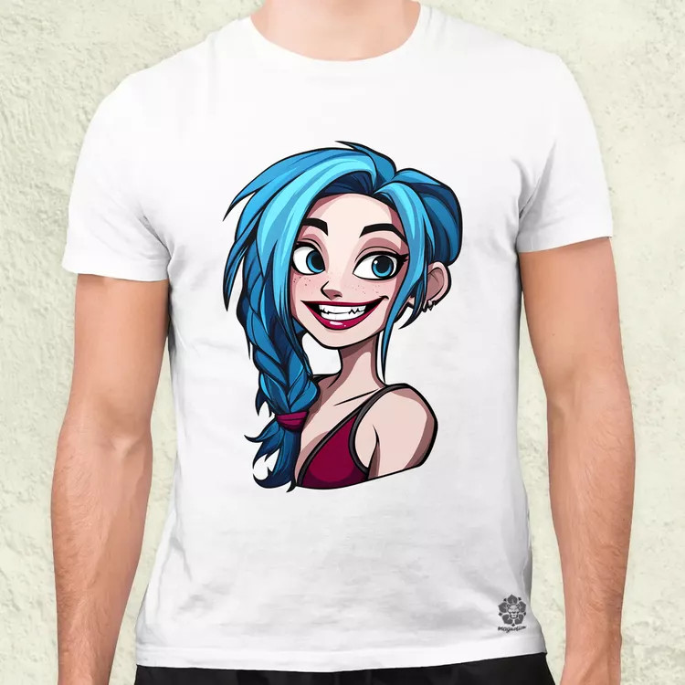 Jinx matrica v1 férfi póló