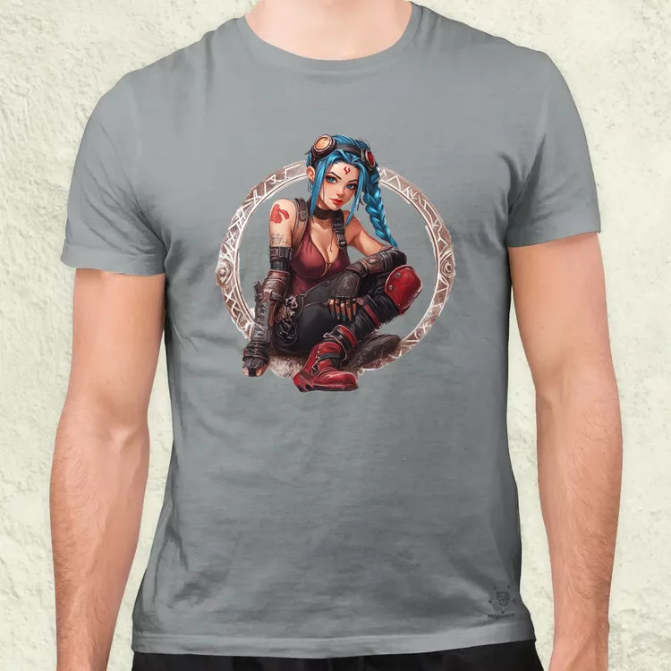 Jinx matrica v10 férfi póló