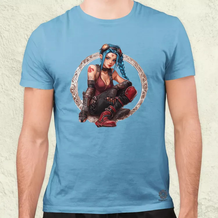 Jinx matrica v10 férfi póló
