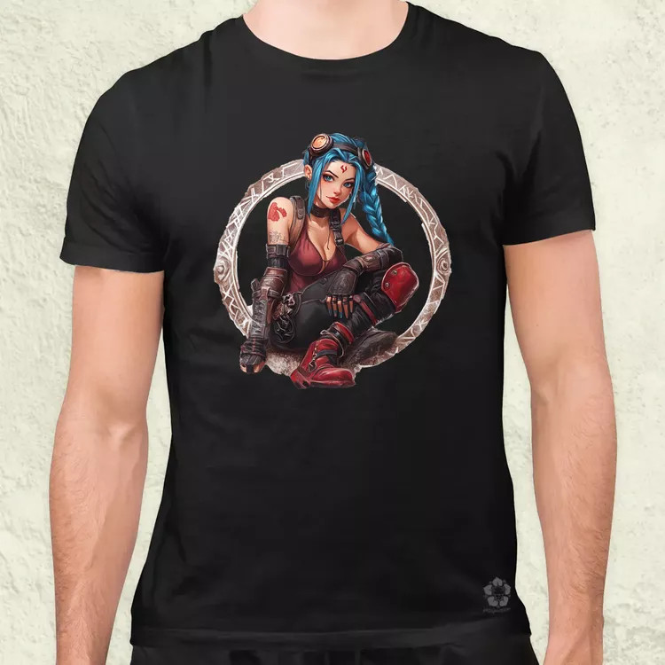 Jinx matrica v10 férfi póló