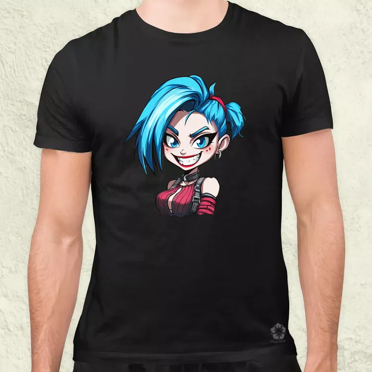 Jinx matrica v2 férfi póló