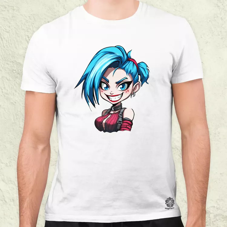 Jinx matrica v2 férfi póló