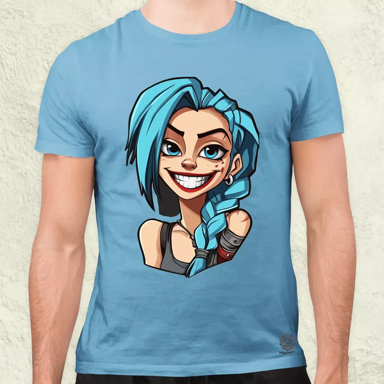 Jinx matrica v4 férfi póló