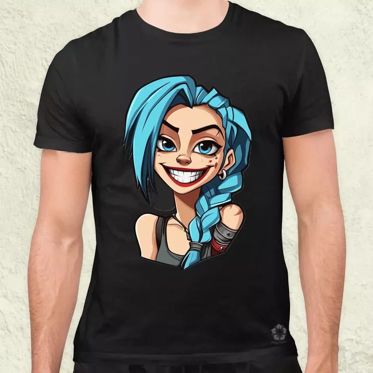 Jinx matrica v4 férfi póló