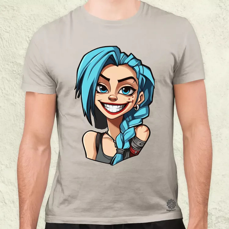 Jinx matrica v4 férfi póló