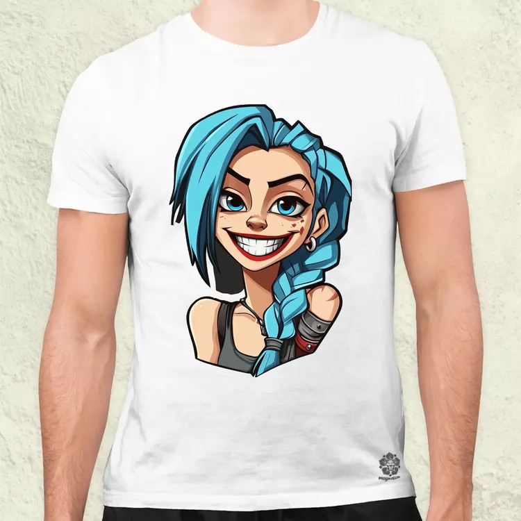 Jinx matrica v4 férfi póló