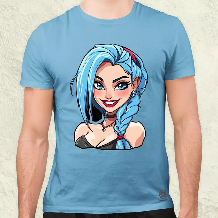 Jinx matrica v5 férfi póló