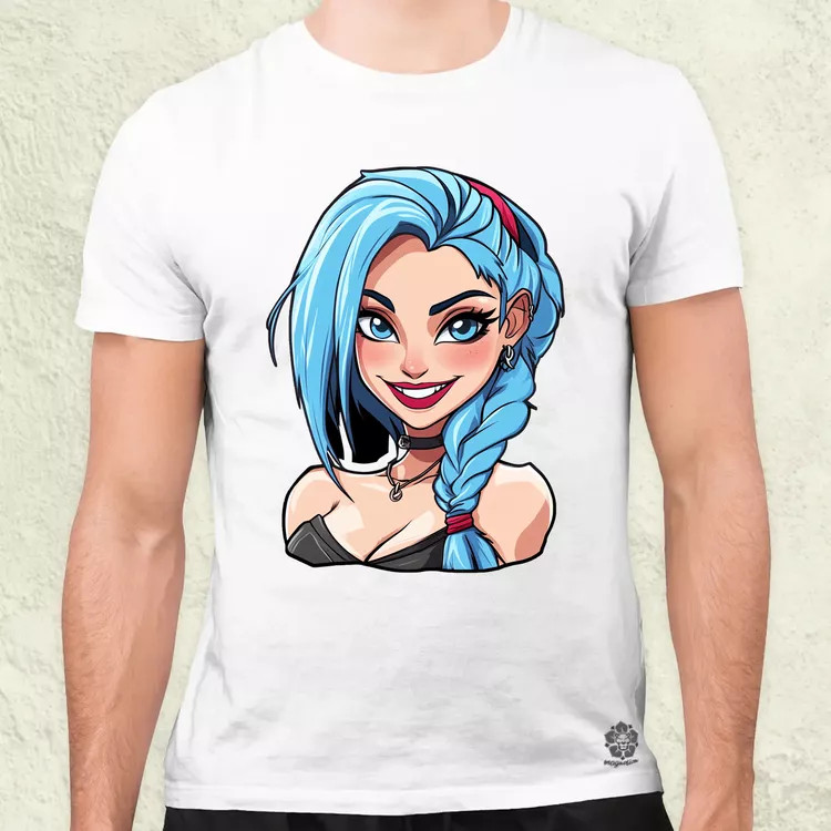 Jinx matrica v5 férfi póló