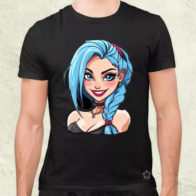 Jinx matrica v5 férfi póló
