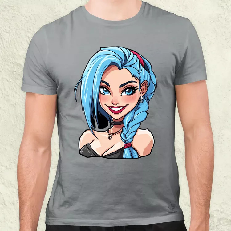 Jinx matrica v5 férfi póló