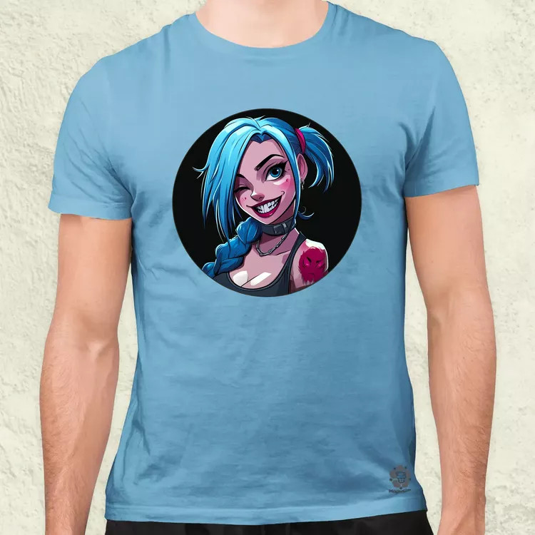 Jinx matrica v6 férfi póló