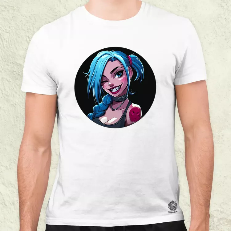 Jinx matrica v6 férfi póló
