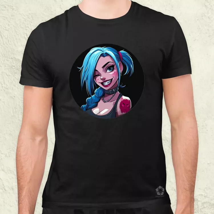Jinx matrica v6 férfi póló