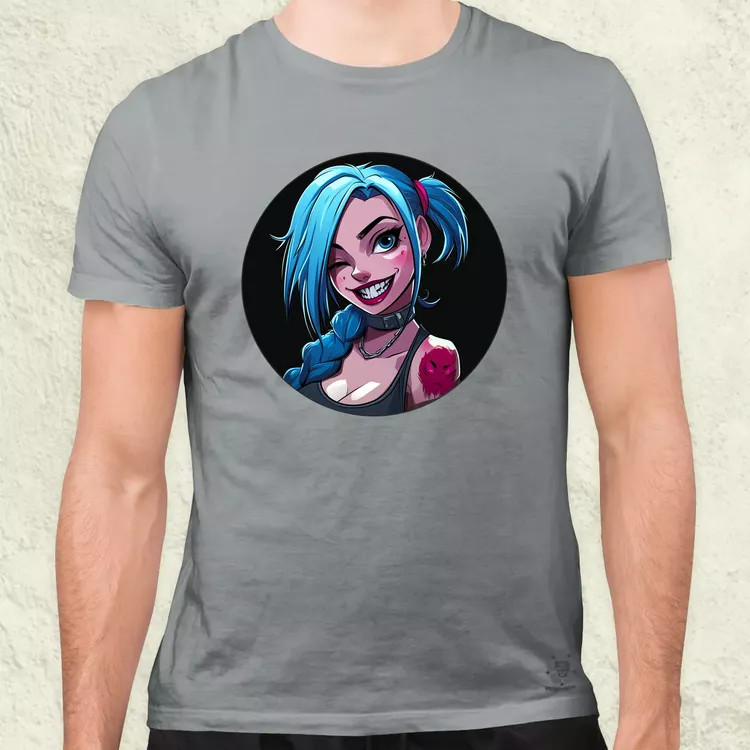 Jinx matrica v6 férfi póló