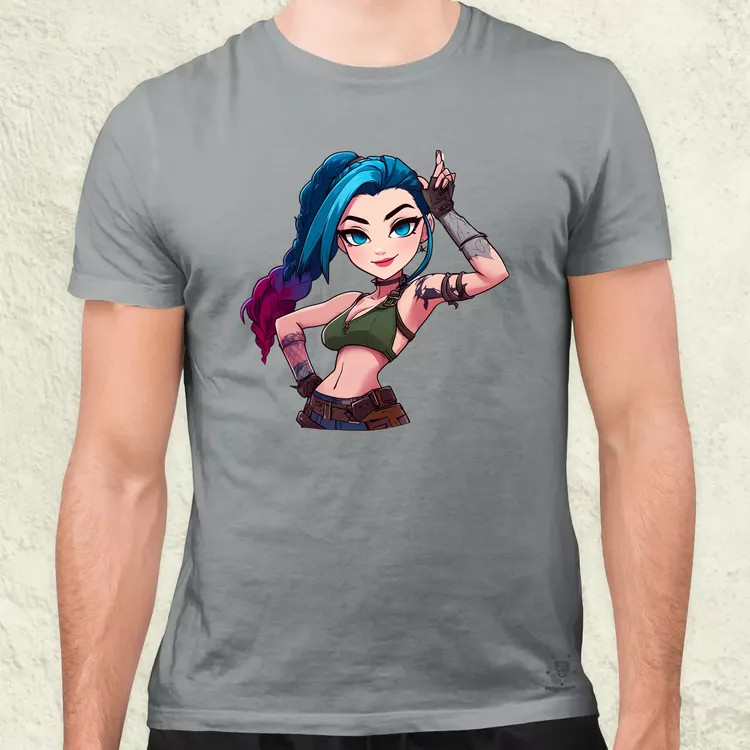 Jinx matrica v9 férfi póló