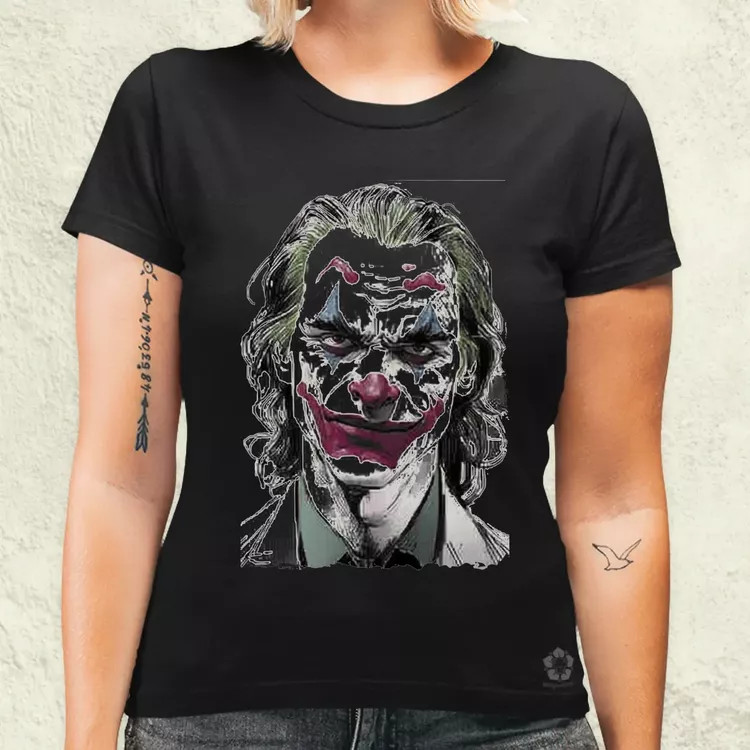 Joker Joaquin Phoenix fanart v2 női póló