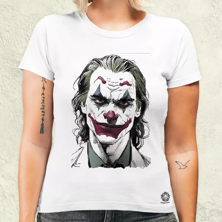 Joker Joaquin Phoenix fanart v2 női póló