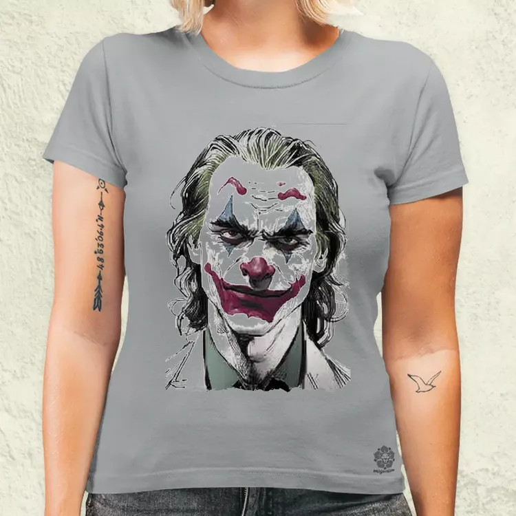 Joker Joaquin Phoenix fanart v2 női póló