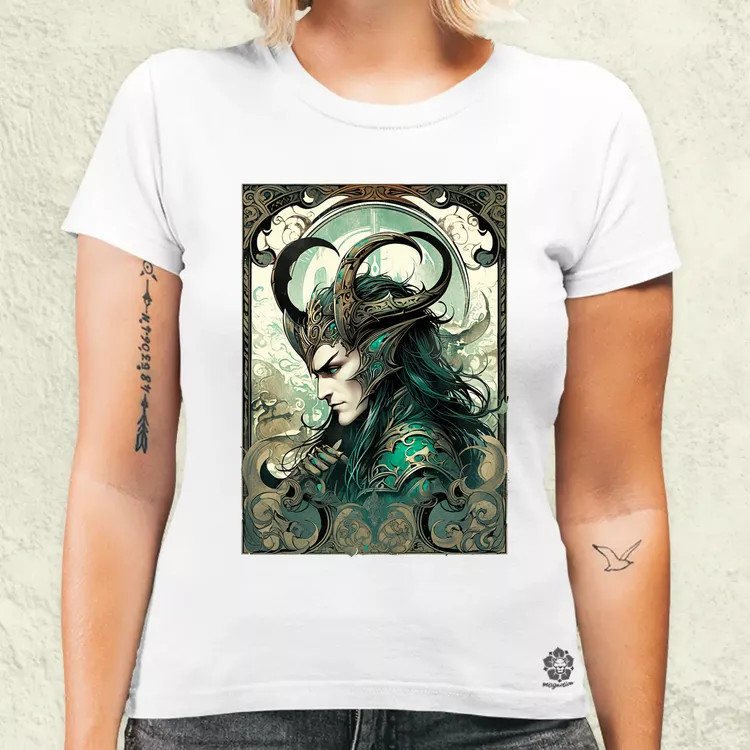 Kártya fantázia Loki v1 női póló