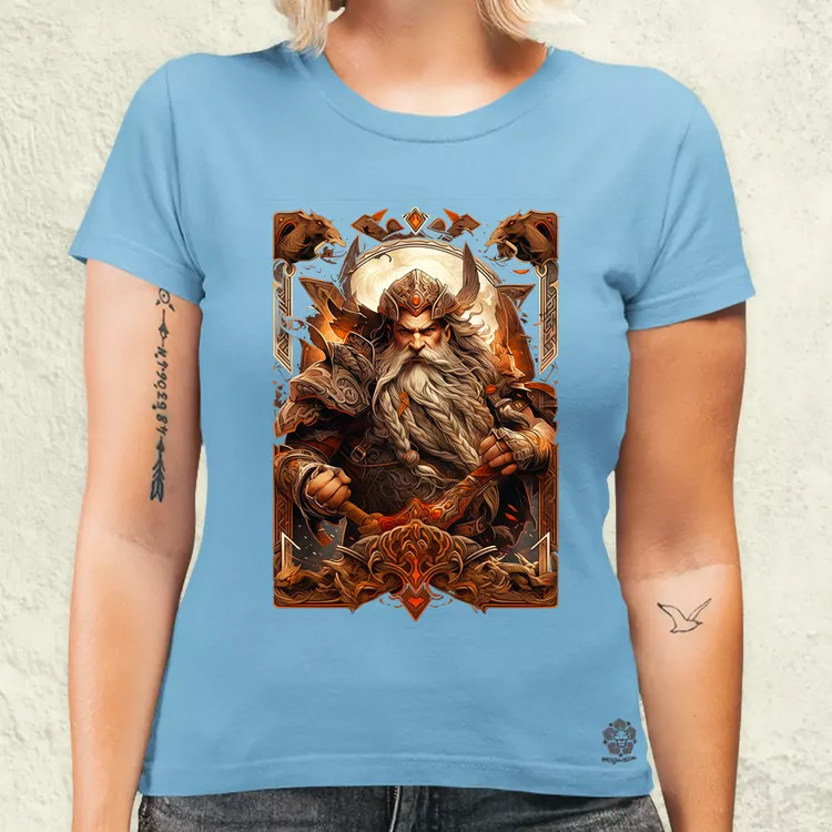 Kártya fantázia Odin v2 női póló