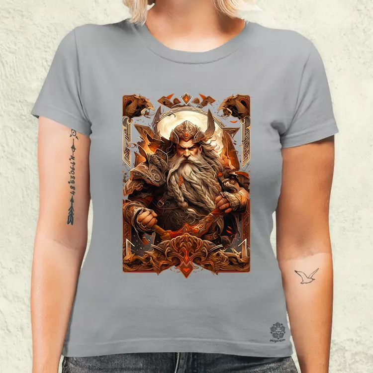 Kártya fantázia Odin v2 női póló