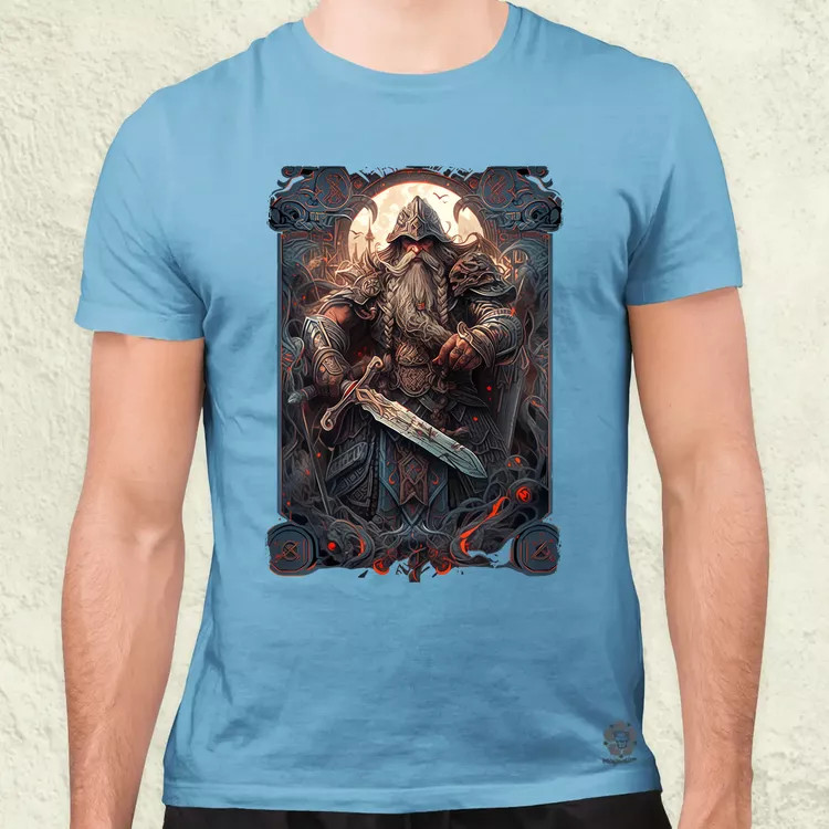 Kártya fantázia Odin v3 férfi póló