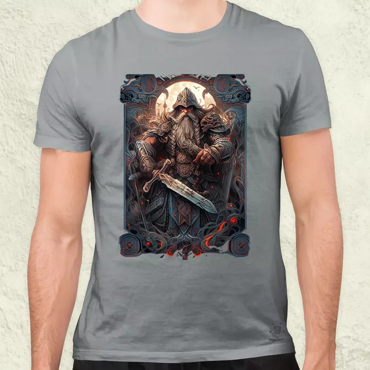 Kártya fantázia Odin v3 férfi póló