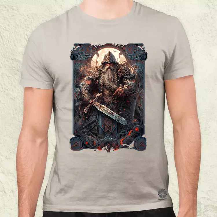 Kártya fantázia Odin v3 férfi póló