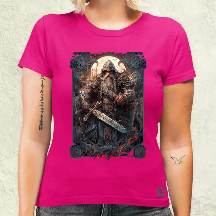 Kártya fantázia Odin v3 női póló