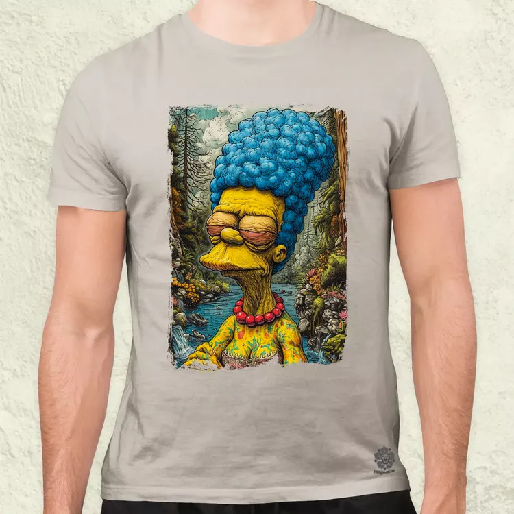 Marge fanart férfi póló