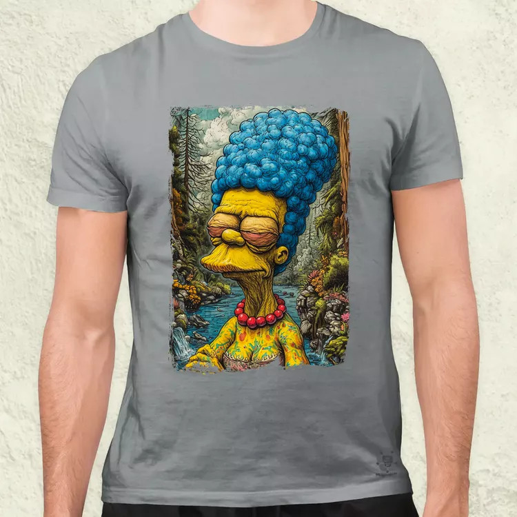 Marge fanart férfi póló