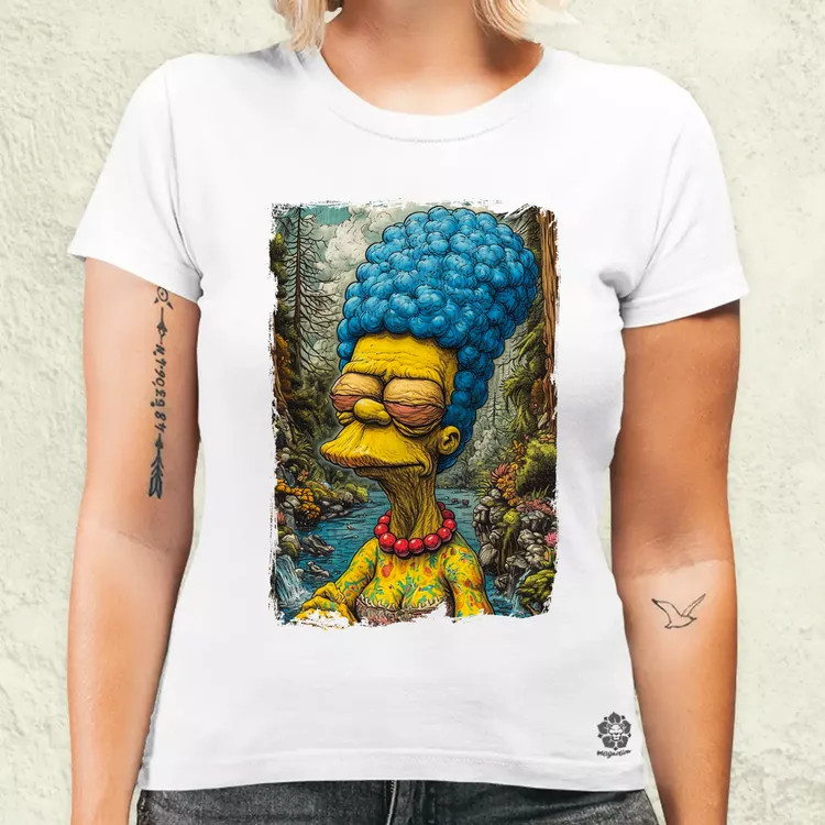 Marge fanart női póló