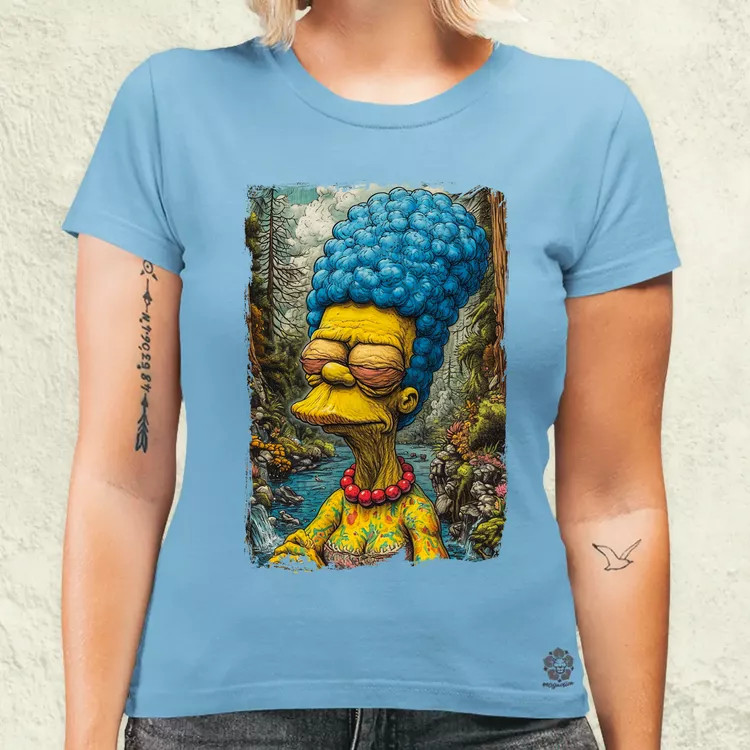 Marge fanart női póló