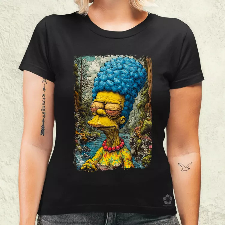 Marge fanart női póló