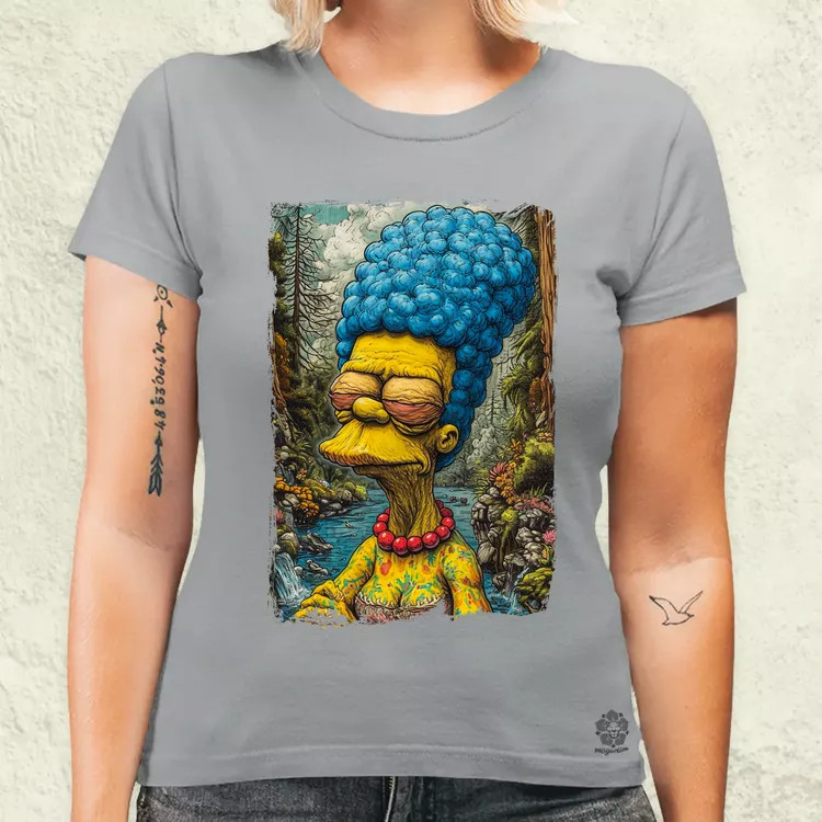 Marge fanart női póló