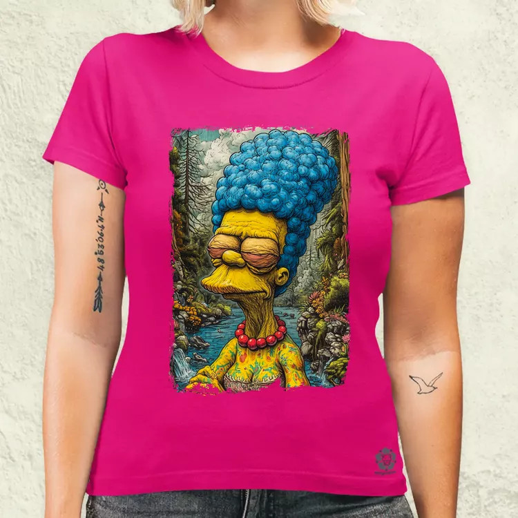 Marge fanart női póló