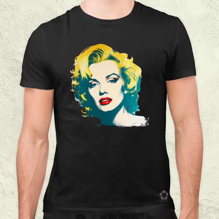 Marilyn Monroe portré v1 férfi póló