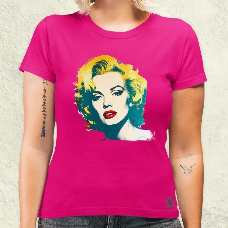 Marilyn Monroe portré v1 női póló