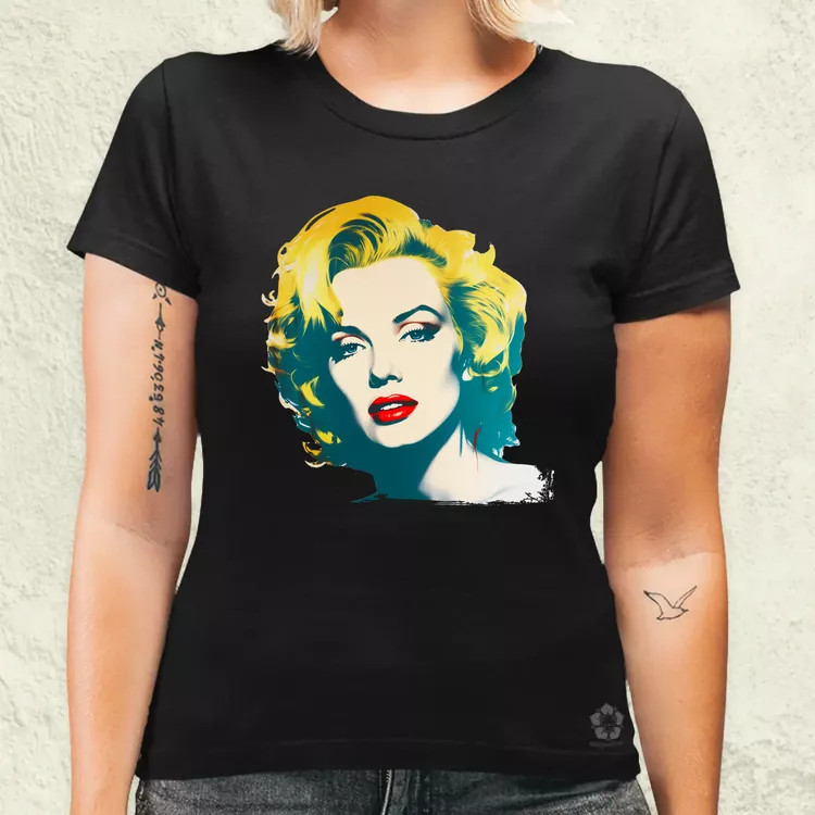 Marilyn Monroe portré v1 női póló