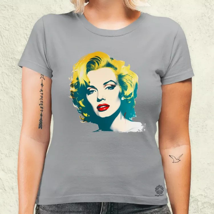 Marilyn Monroe portré v1 női póló