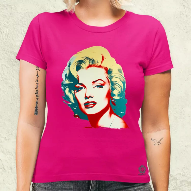 Marilyn Monroe portré v2 női póló