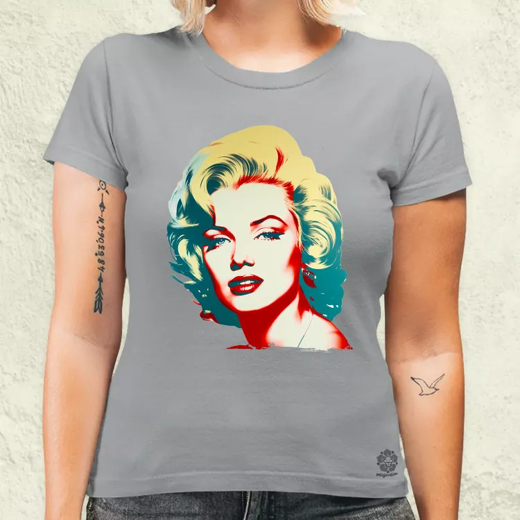 Marilyn Monroe portré v2 női póló