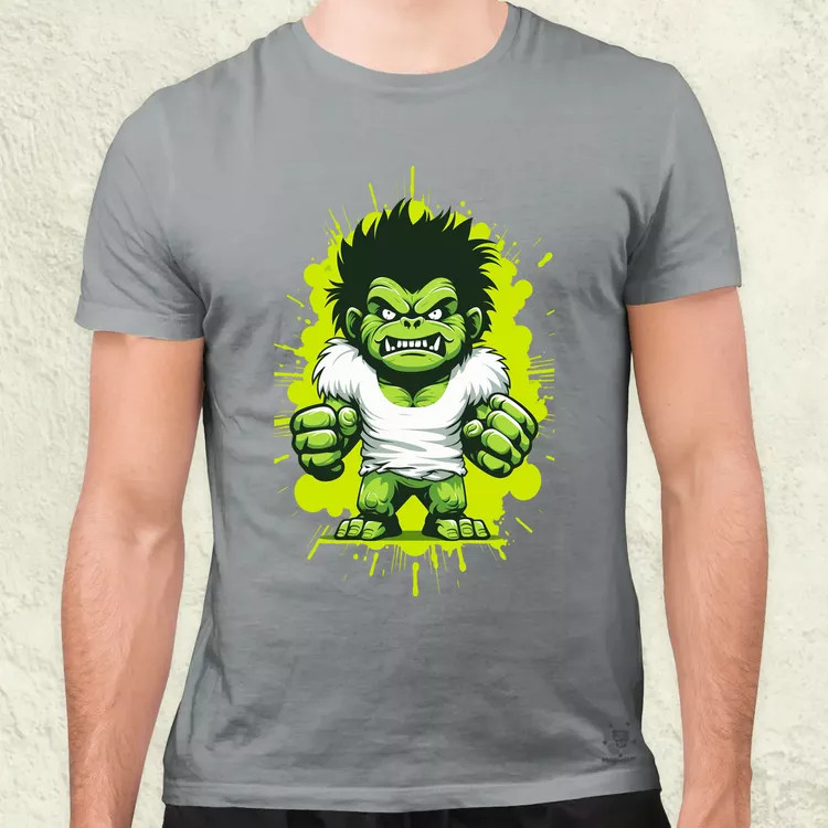 Minimál Hulk v4 férfi póló