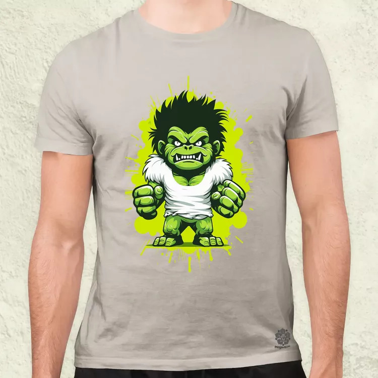 Minimál Hulk v4 férfi póló
