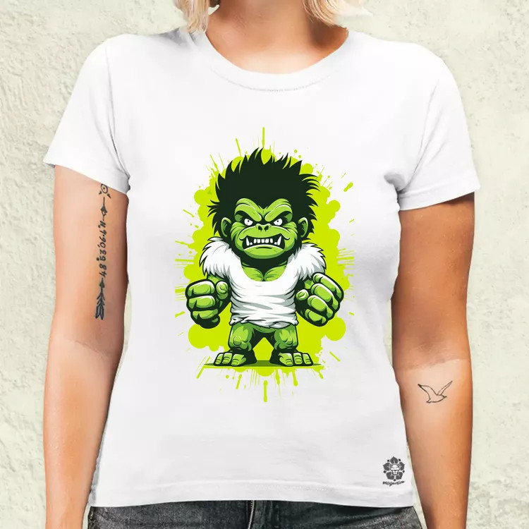 Minimál Hulk v4 női póló