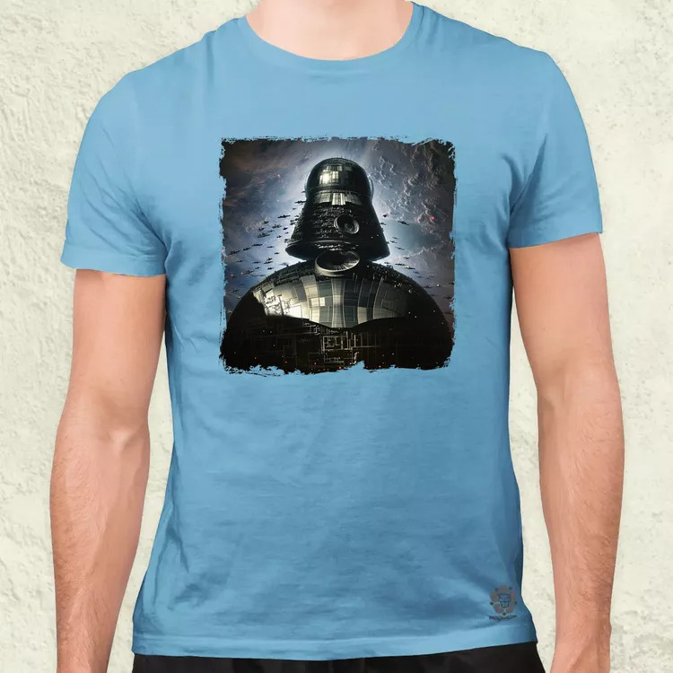 Pareidolia Darth Vader Halálcsillag fantázia v1 férfi póló