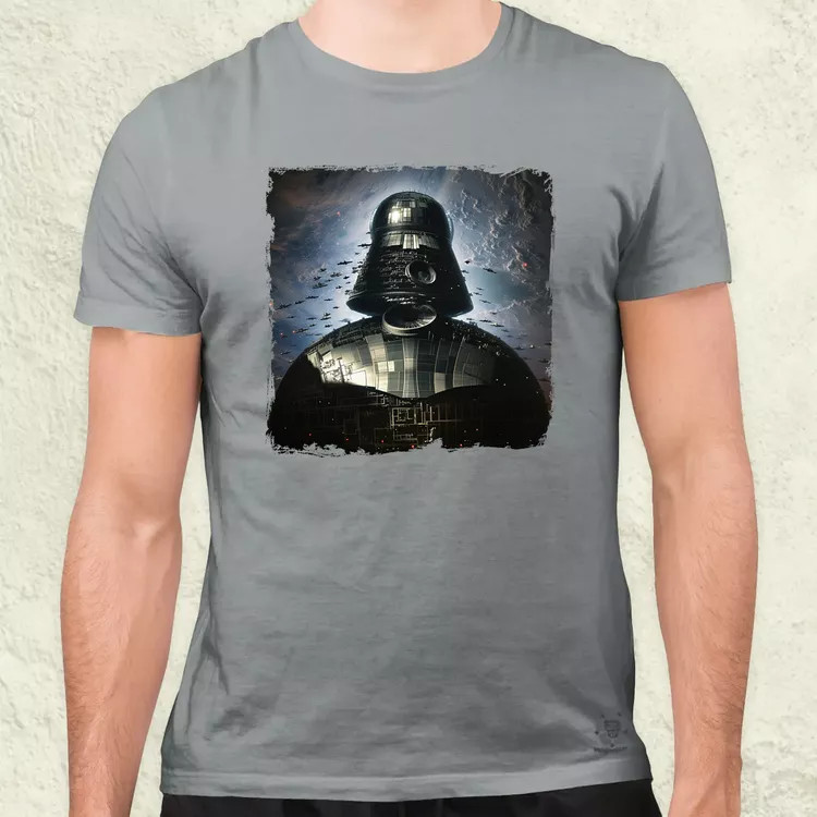 Pareidolia Darth Vader Halálcsillag fantázia v1 férfi póló