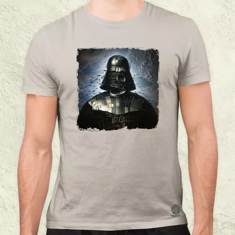 Pareidolia Darth Vader Halálcsillag fantázia v1 férfi póló