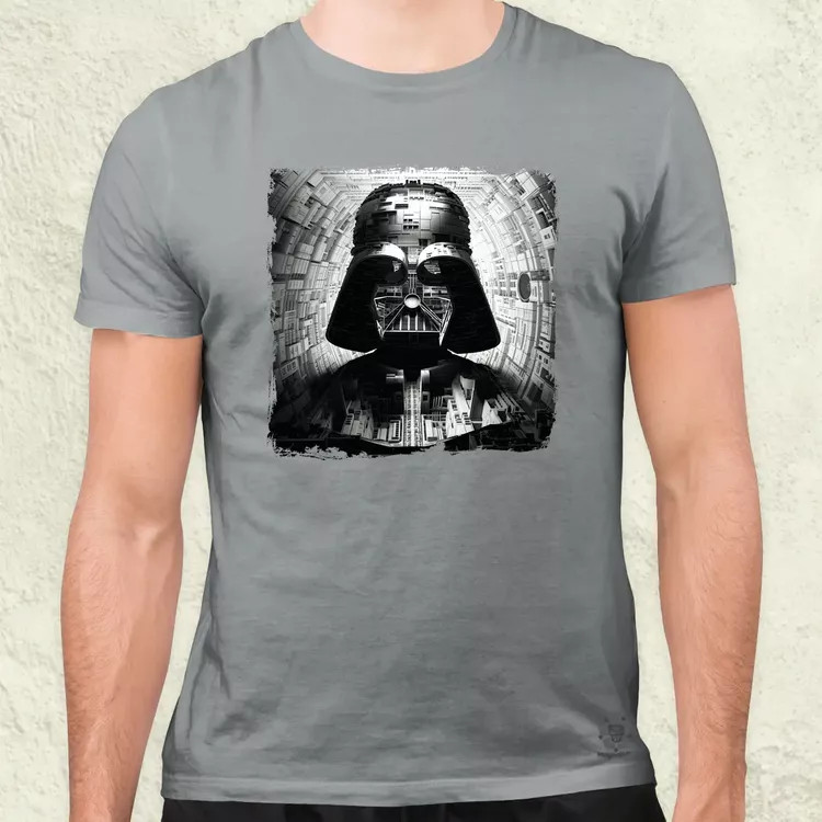 Pareidolia Darth Vader Halálcsillag fantázia v10 férfi póló
